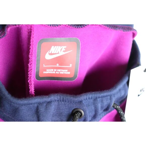 NEW Nike Sportswear Tech Fleece Big Kids Joggers Purple Size Large HV5869-505 - Picture 3 of 7